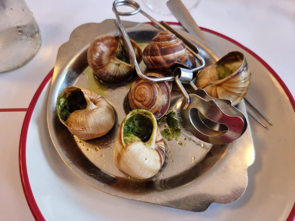escargots restaurant traditionnel paris